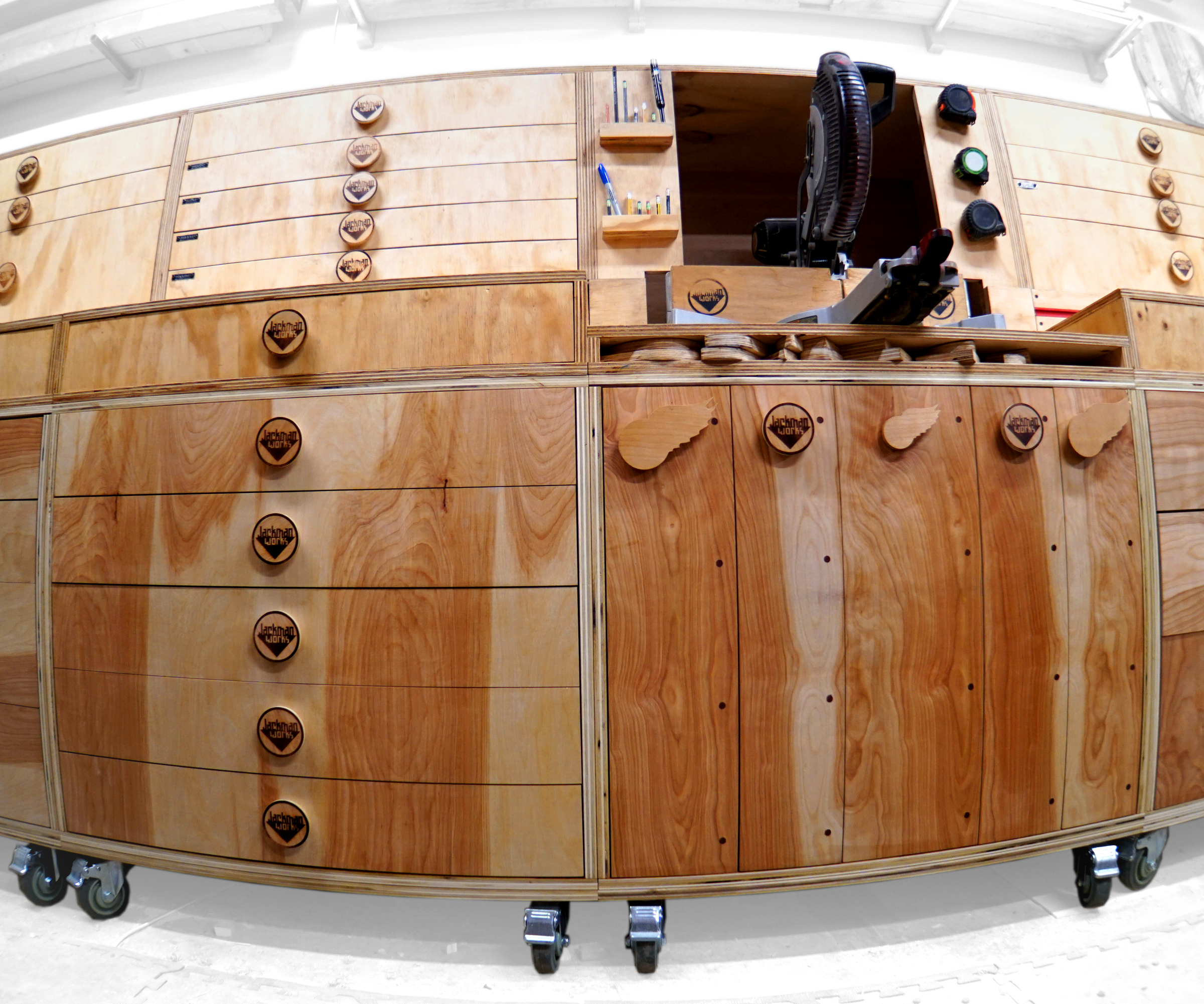 Bombproof Shop Storage - Miter Saw Station Base