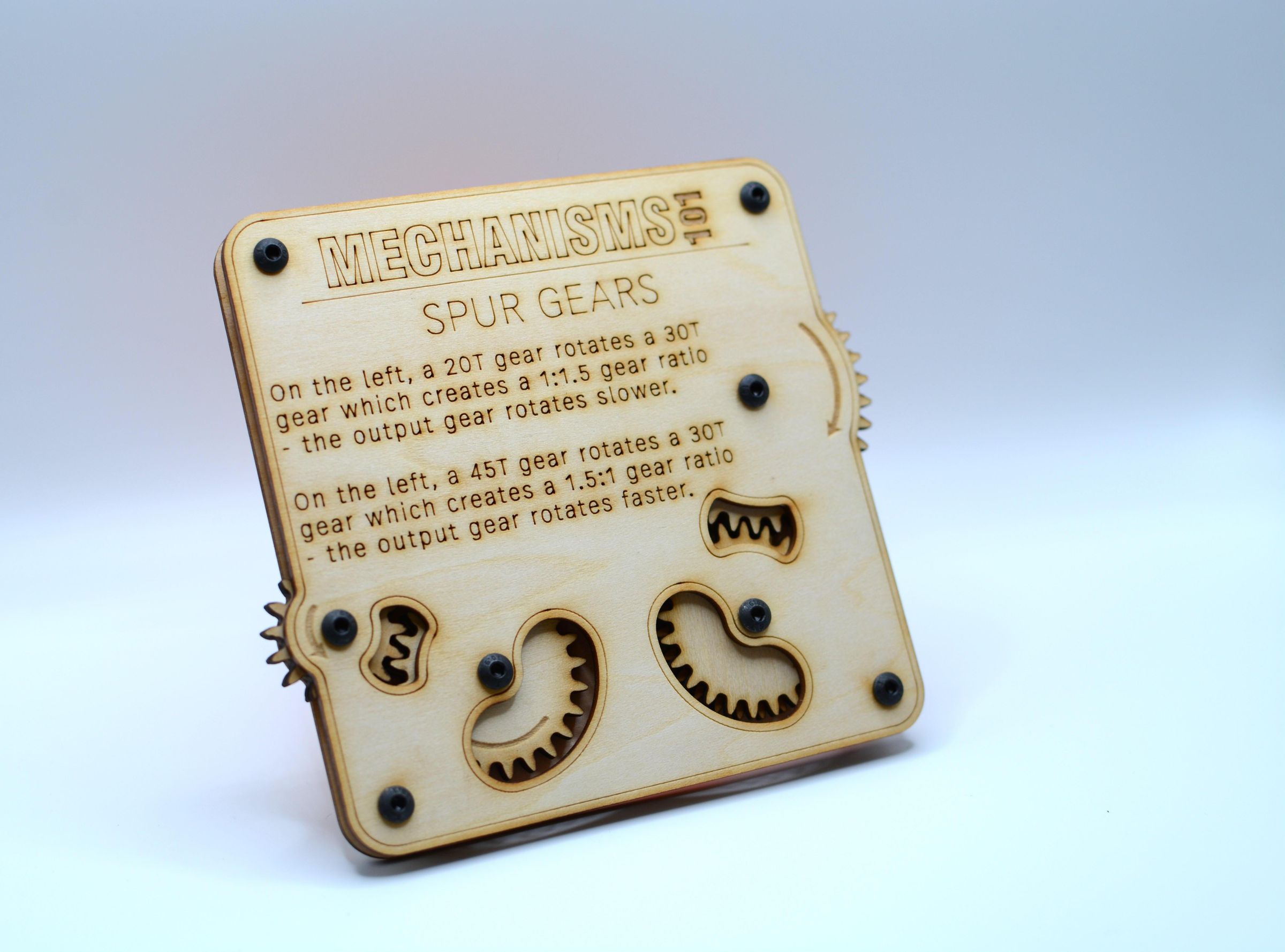 Mechanism Educational Kit - Spur Gears
