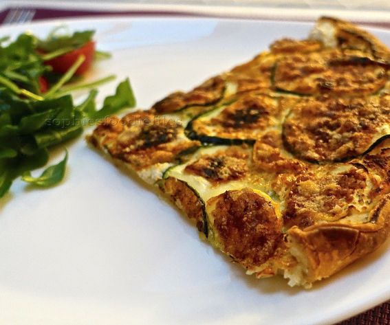 Courgette Ricotta Bake