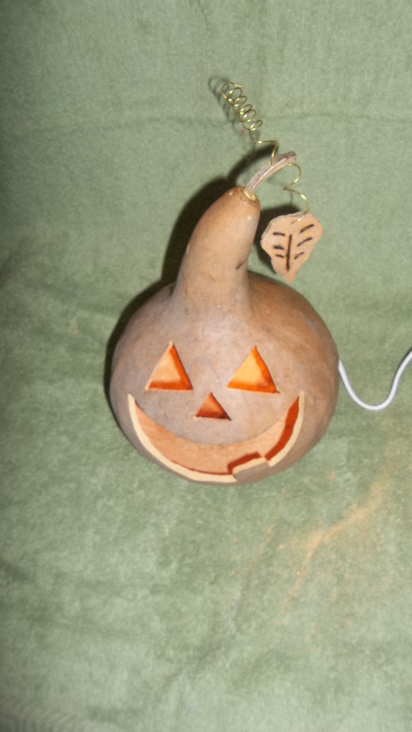 Hardshell Gourd Luminary