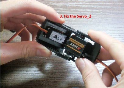 Build the Servo Rotating Platform