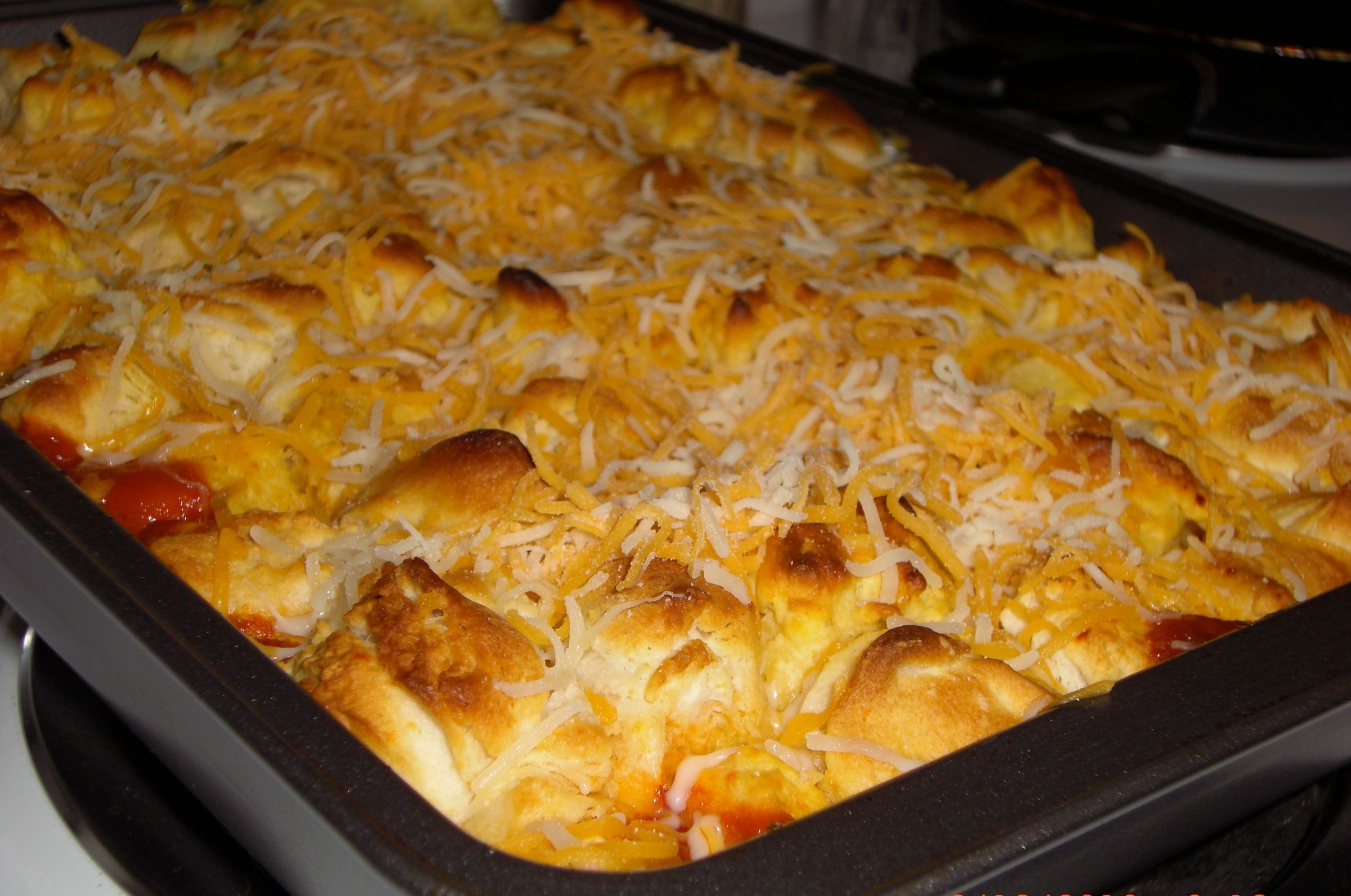 Pizza Casserole - the Best of Both Worlds!