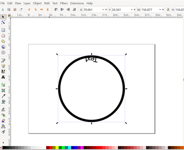 Inkscape: How to Make Text Follow a Circular Line ? ( ~ 9 Skills ) : 5 ...