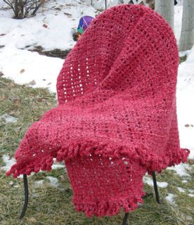 Homespun Covered Bridge 48-Hour Afghan