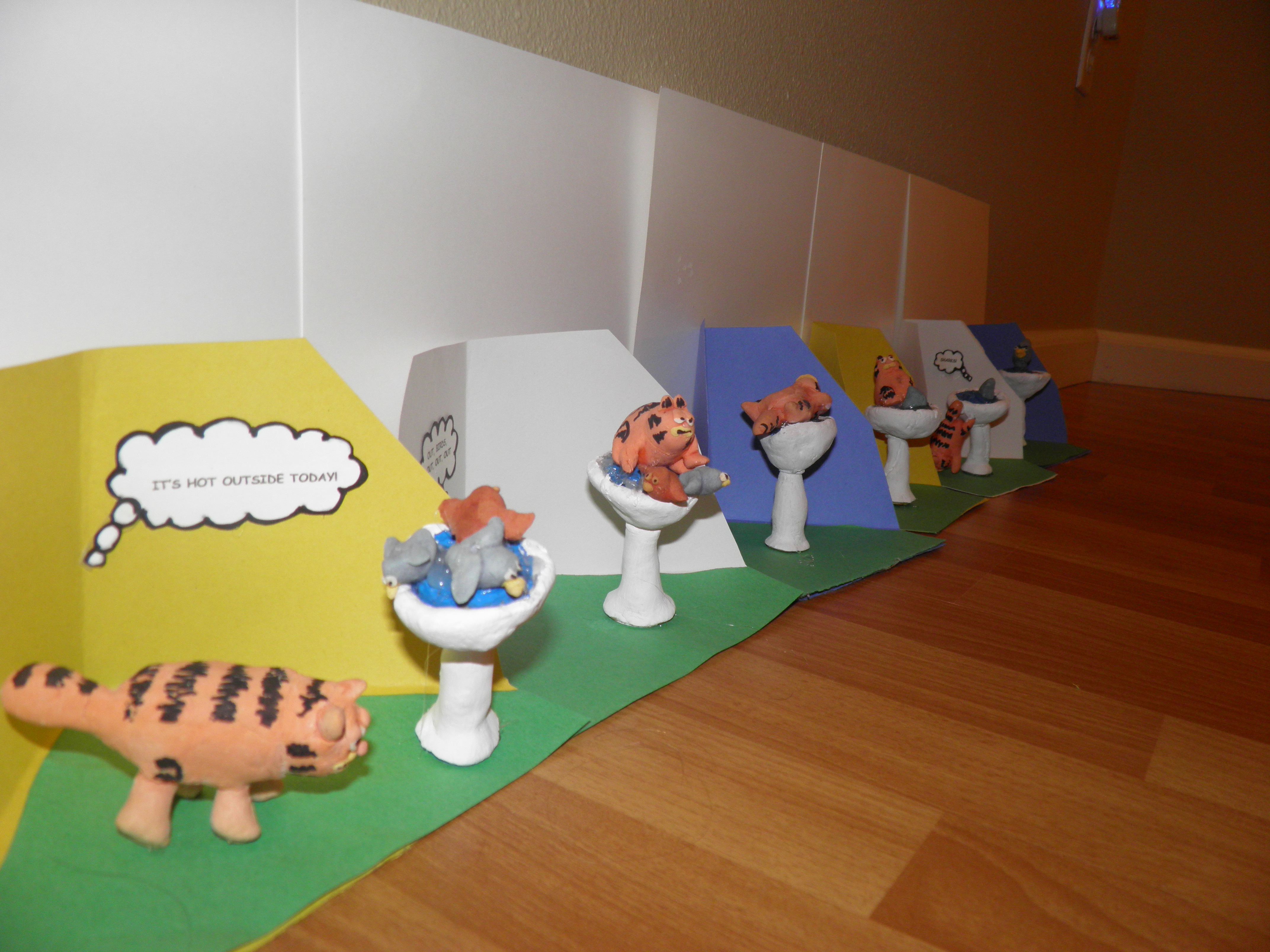 How to make a 3D comic strip