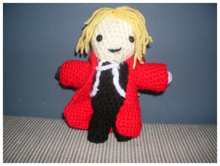 Fullmetal Alchemist :Edward Elric amigurumi