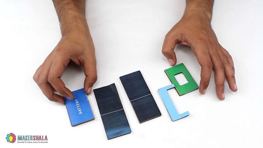 Use the Parts Shown Below to Make the Battery Module.