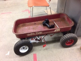 RC Radio Flyer Wagon