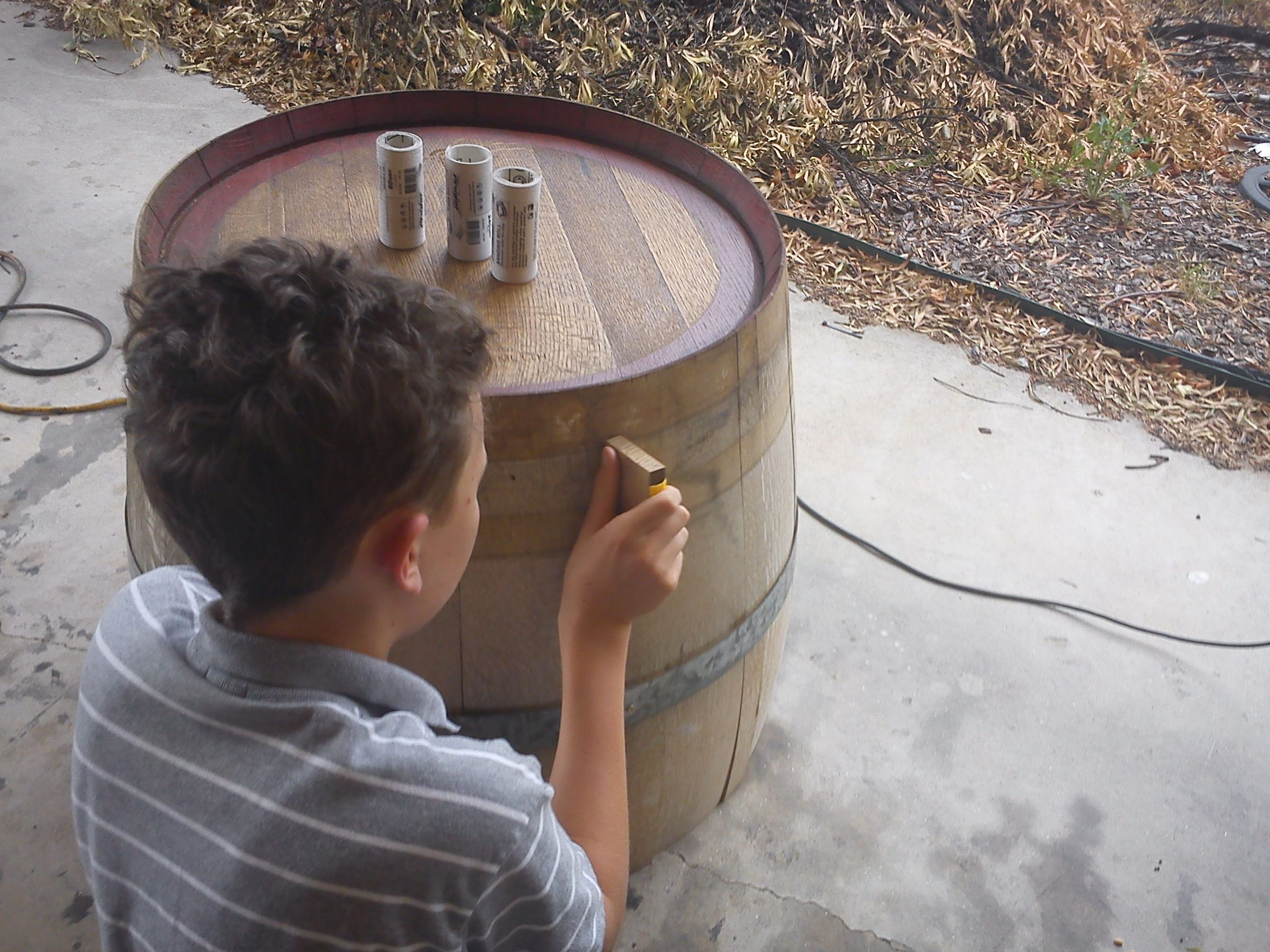 Wine Barrel Beer Table 12 Steps (with Pictures) Instructables