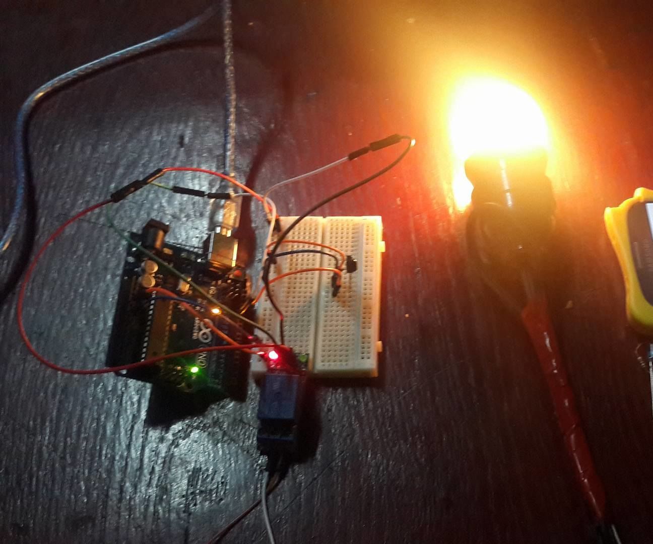 Control your room light with your mobile