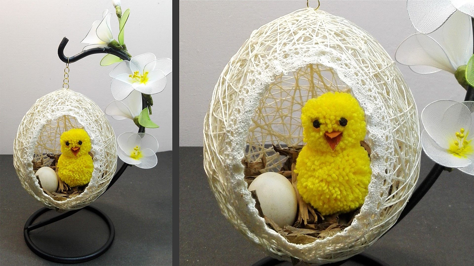 DIY Hanging Egg Basket 6 Steps Instructables
