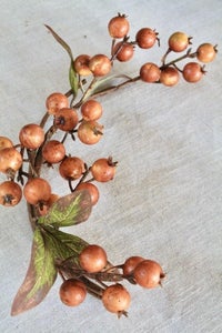 Start Adding Slender Berries and Branches First