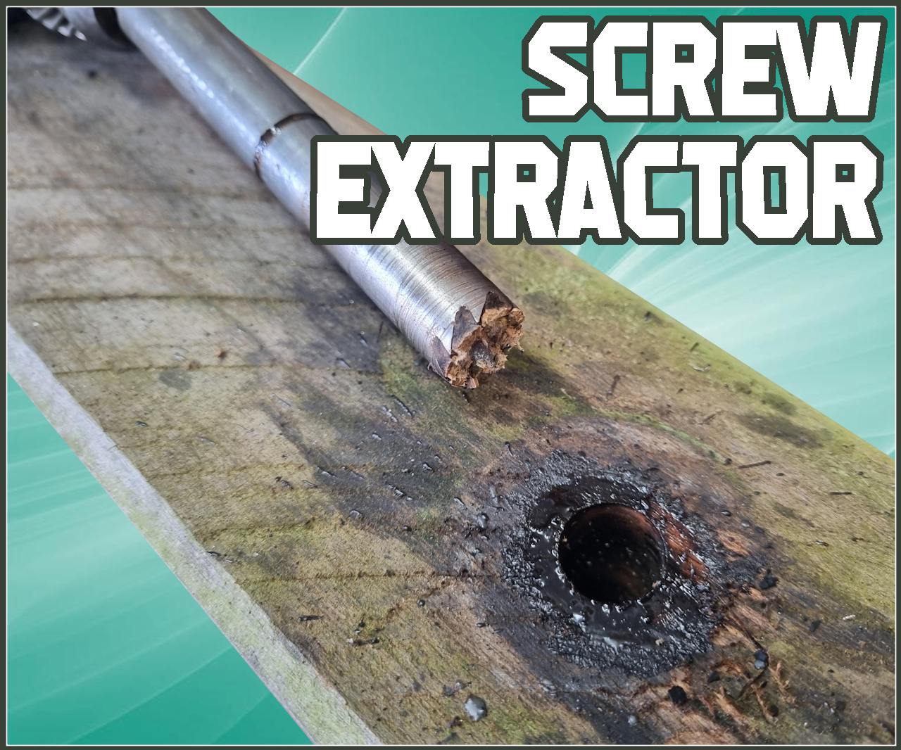 Reclaimed Lumber Scew Extractor