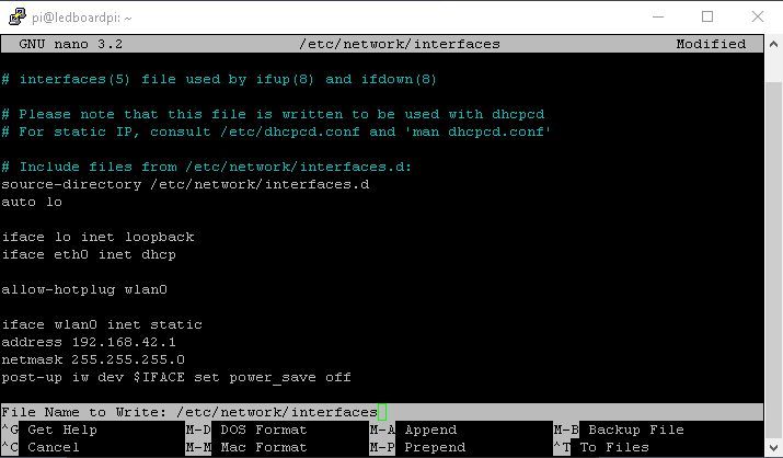 Install and Setup of the WiFi Hotspot
