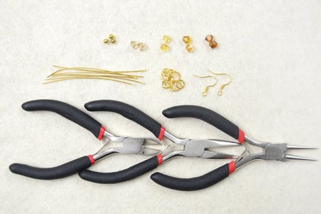 Materials on How to Make Crystal Earrings: