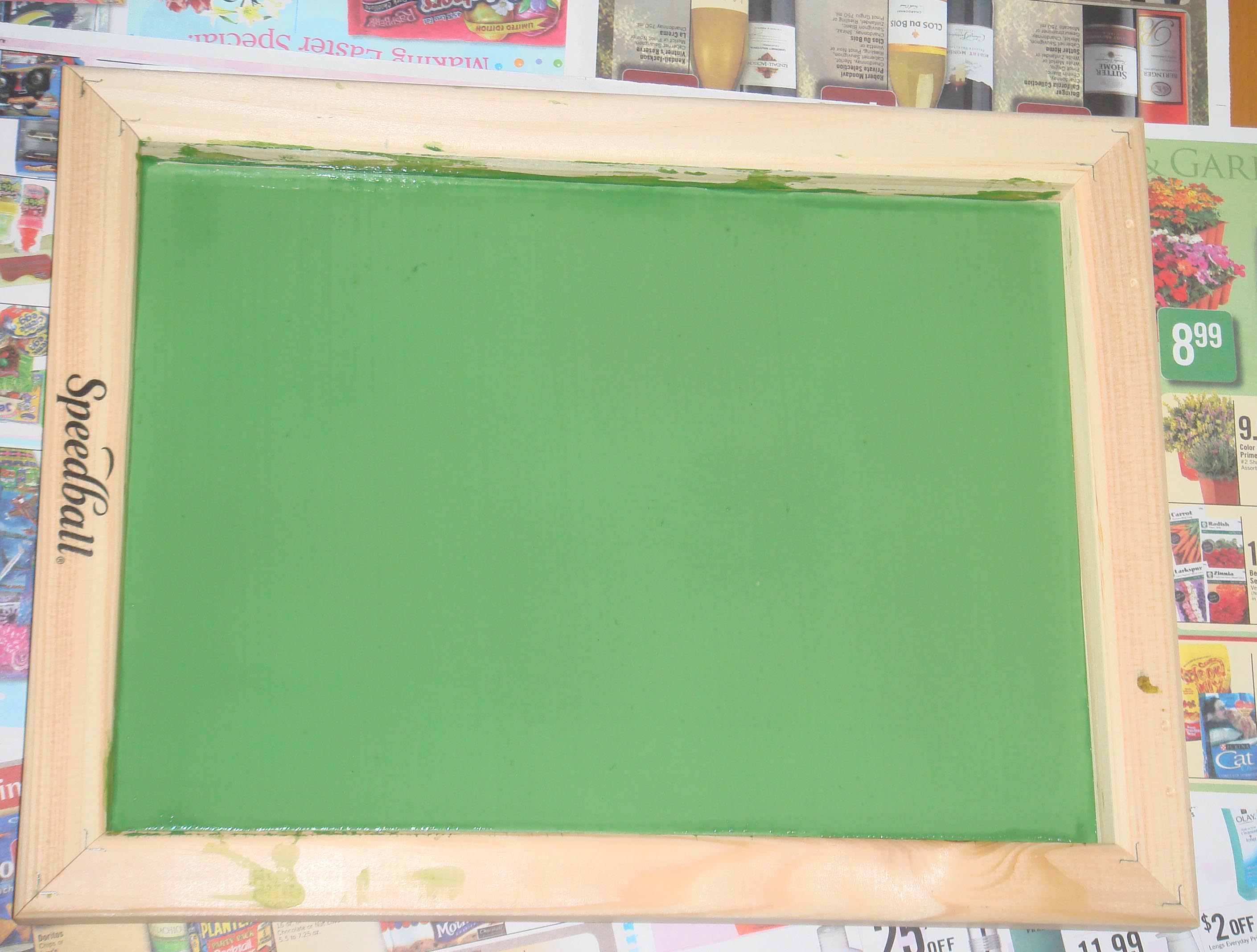 Photoemulsion Screen Printing 7 Steps (with Pictures) Instructables