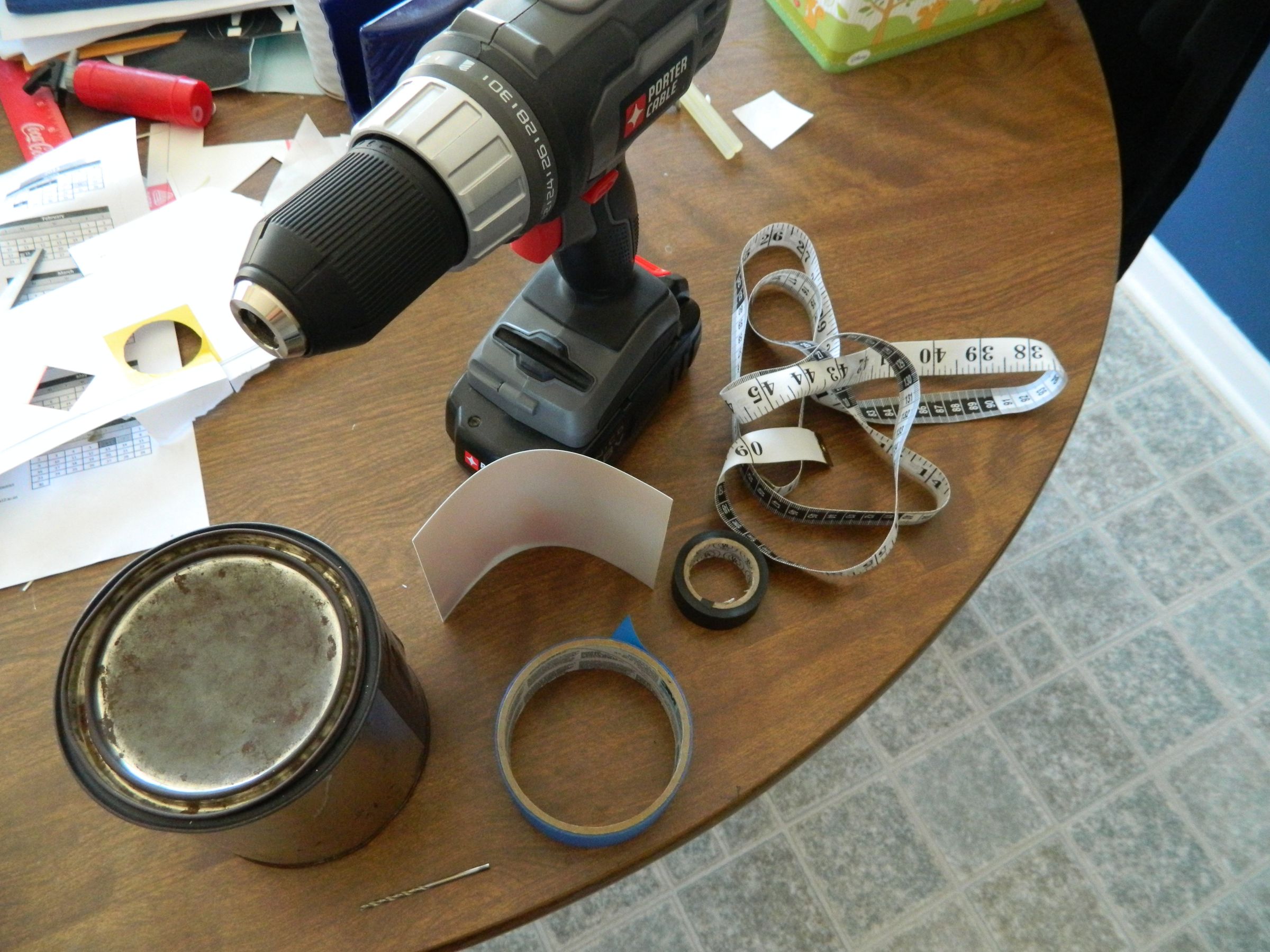 Paint Can Pinhole Camera