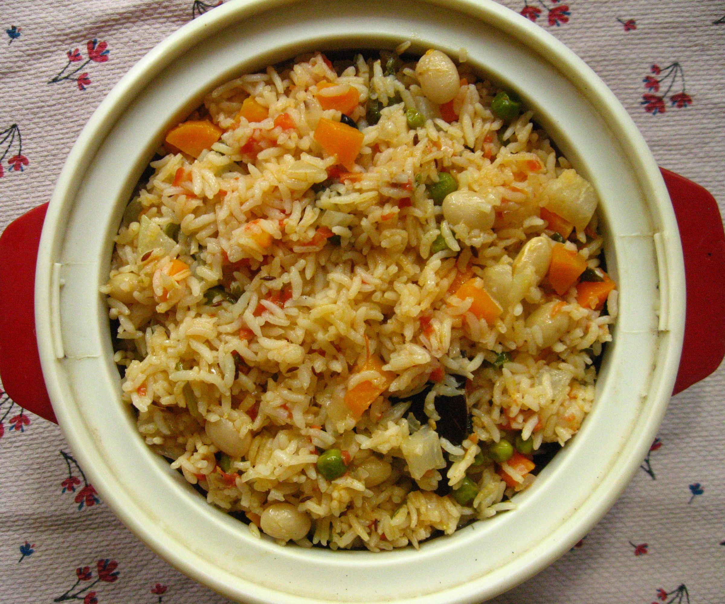 Gluten Free Vegetable Pulao