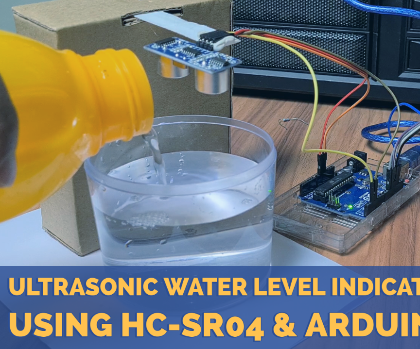 Video: Water Level Indicator Using a HC-SR04 and an Arduino