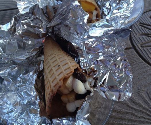 Campfire Dessert Cones