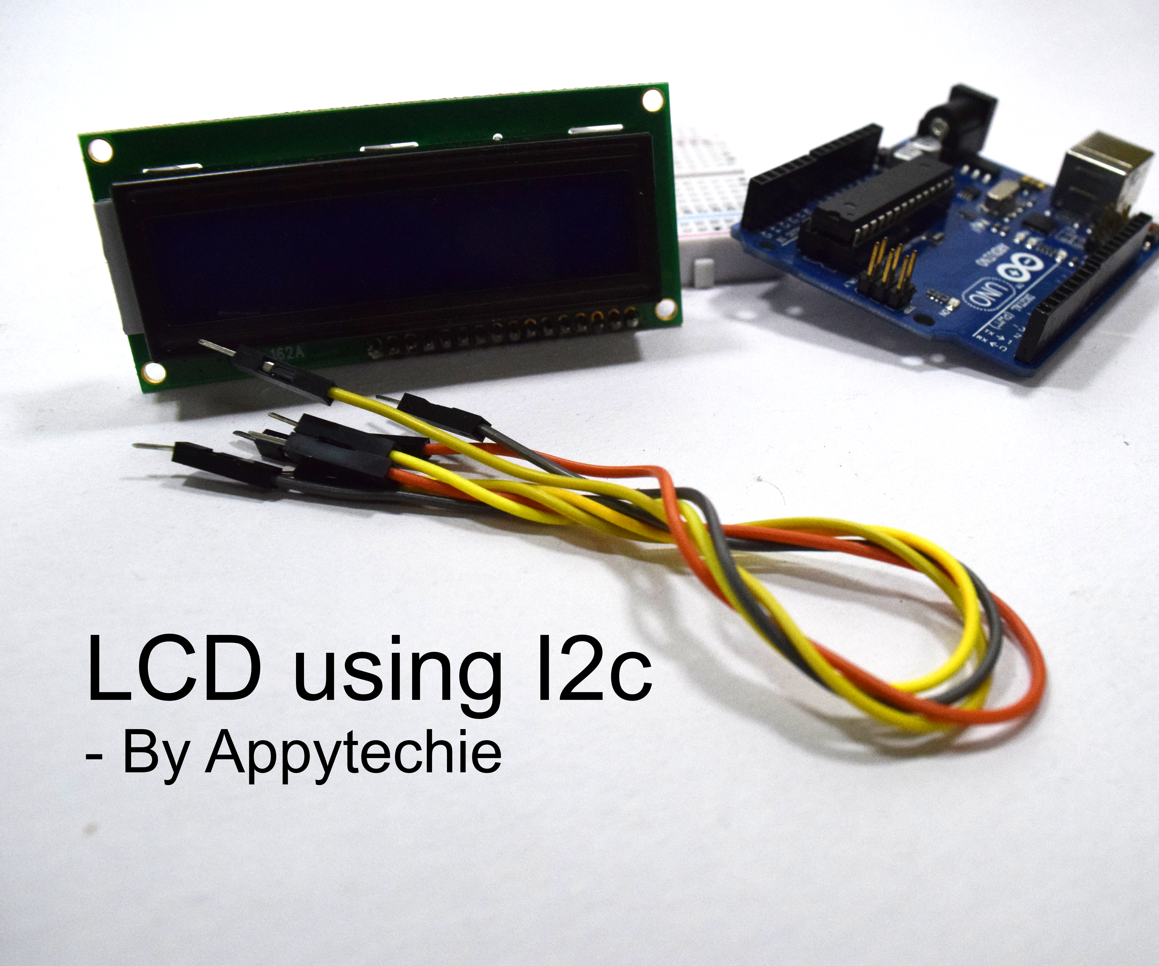 How to Use I2c With LCD