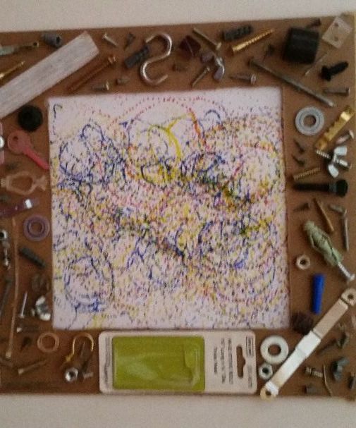Tool Box or Junk Drawer Picture Frame