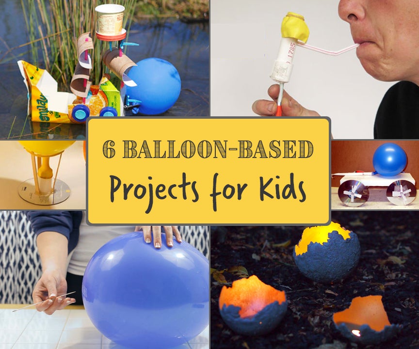 Collection Cover Image: 6 Balloon-Based Projects for Kids