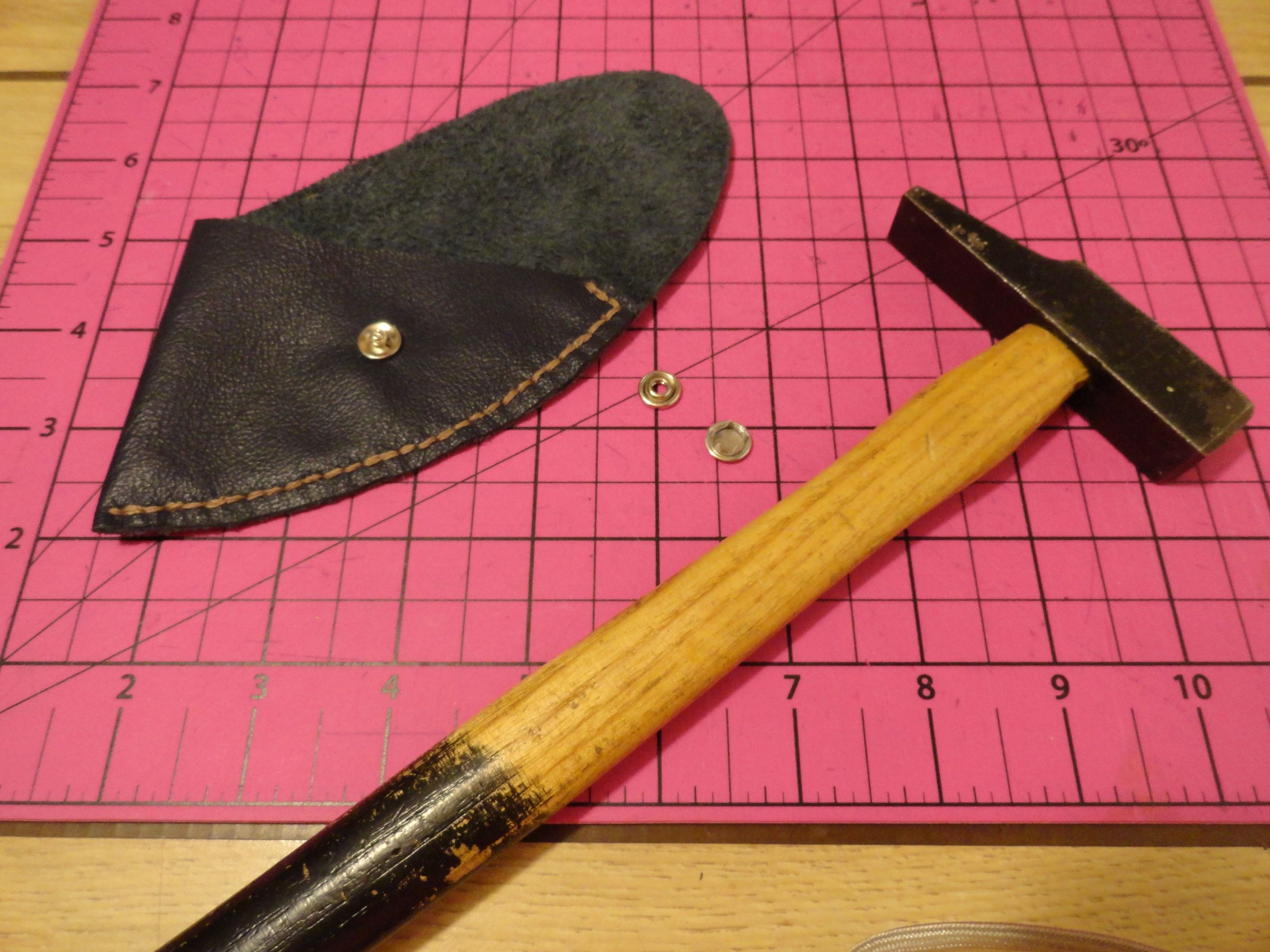 Leather Hatchet Sheath 9 Steps (with Pictures) Instructables