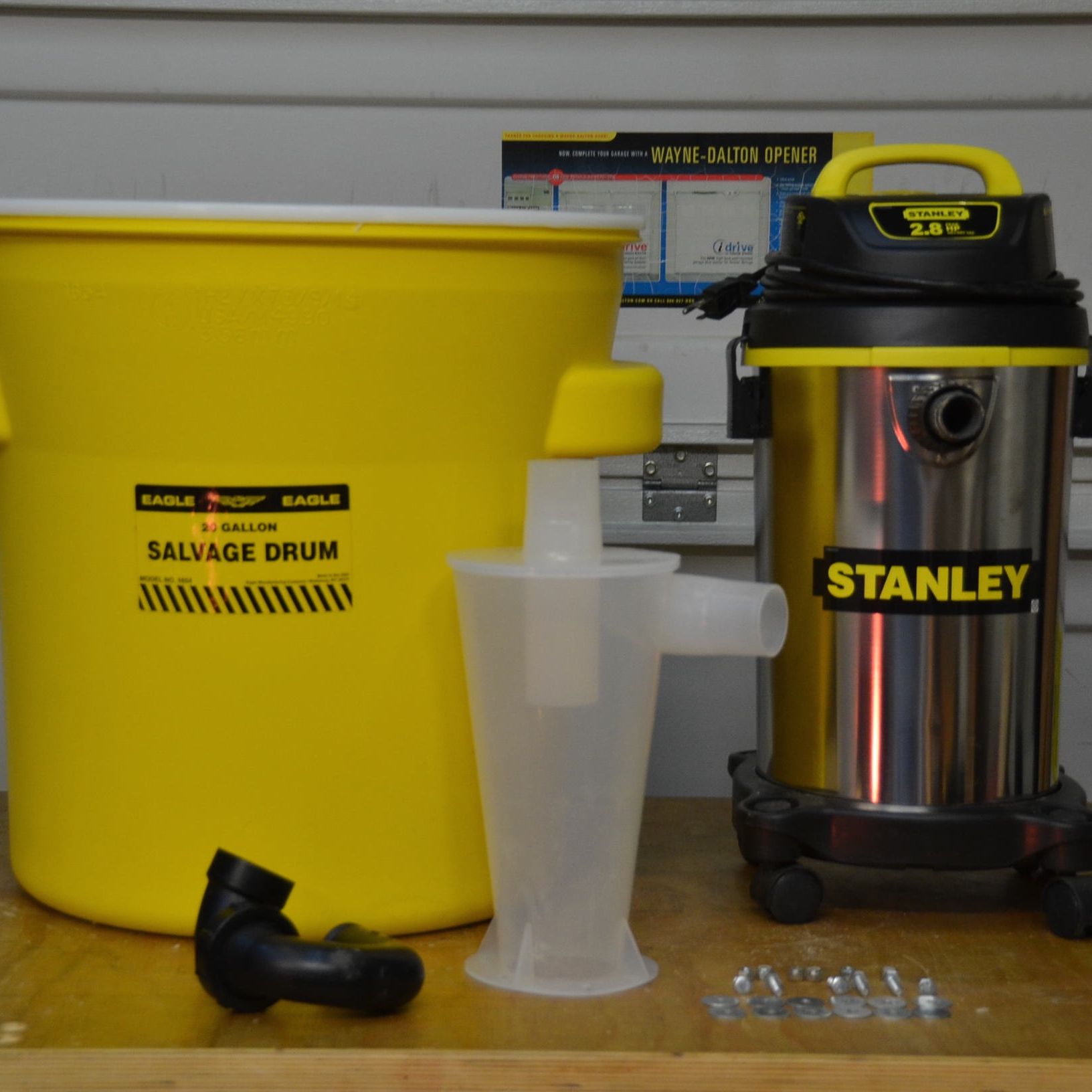 Inexpensive (134) Selfcontained Portable Shopvac Dust Collector 9