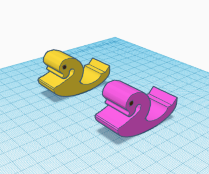 Pink and Yellow Rocking Peep Toys 