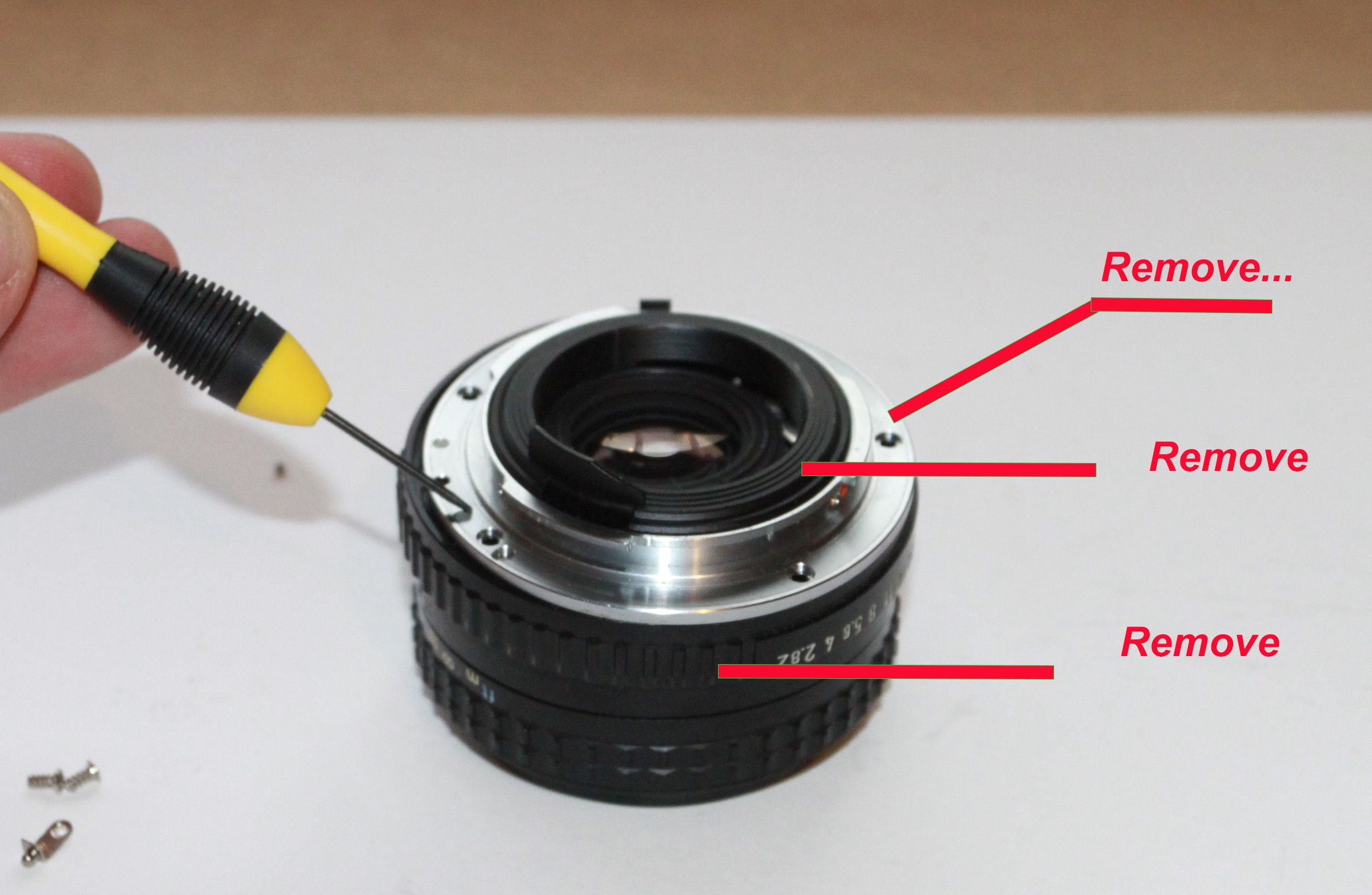 DIY Tilt Shift Lens