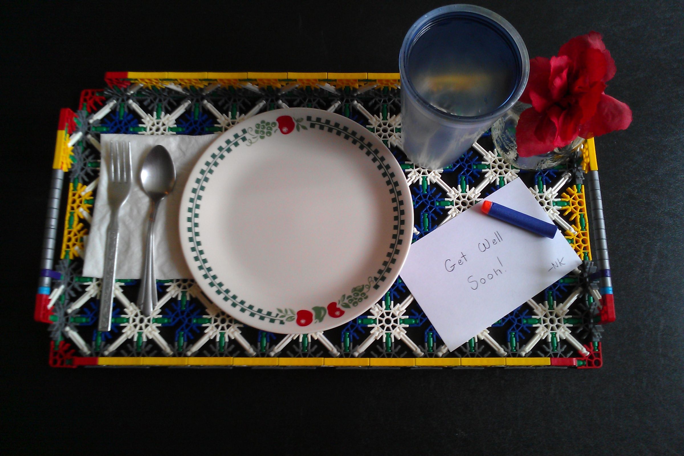 Multipurpose K'nex Serving Tray