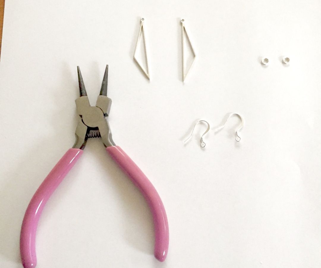 How to Make Sterling Silver Geometric Earrings