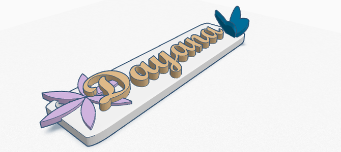 Make a Key Chain on Tinkercad!