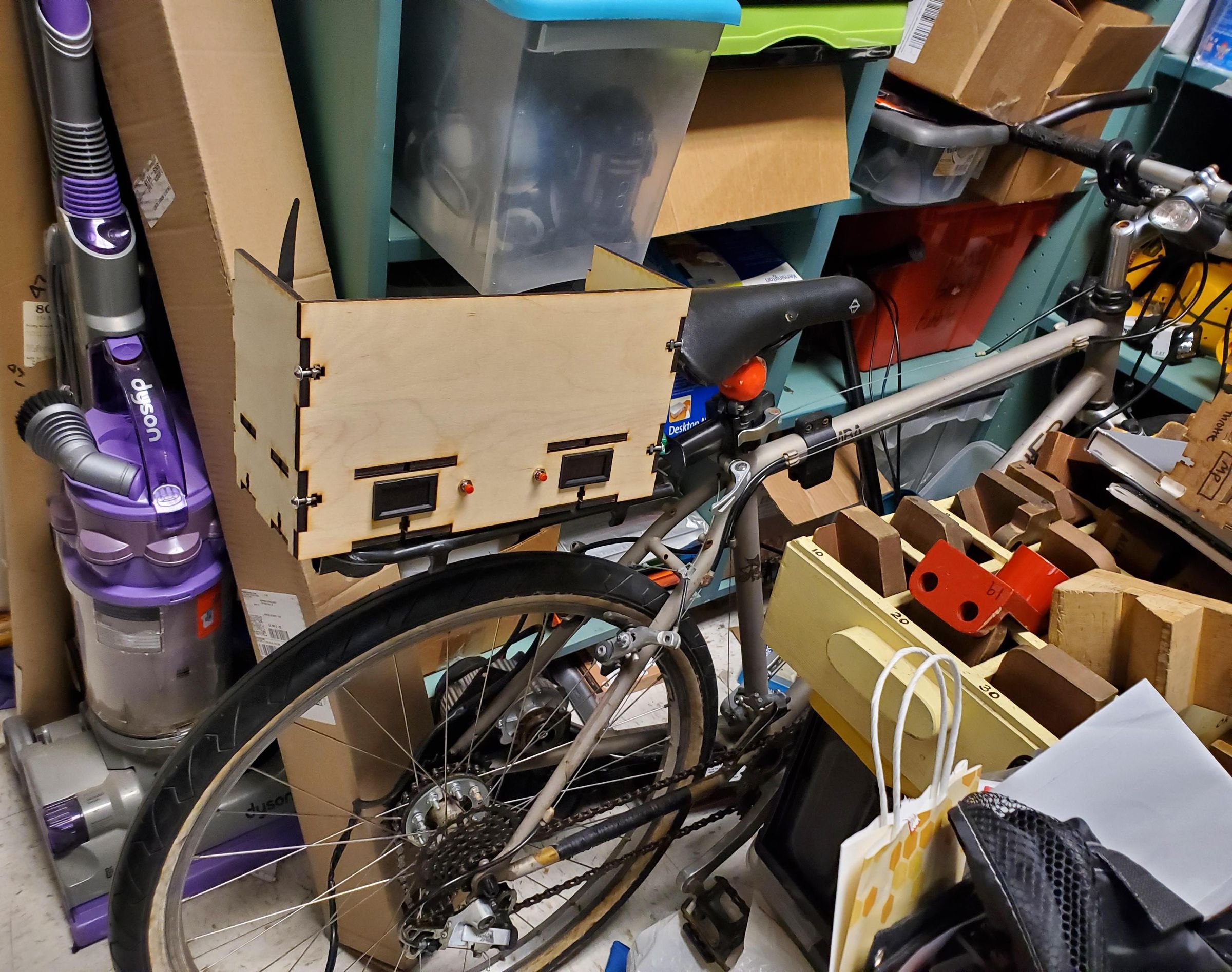 Electric Bike Powered by Drill Batteries.