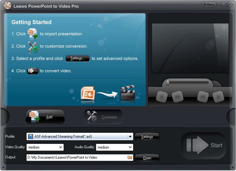 Play PPT on Android SmartPhone and Tablets