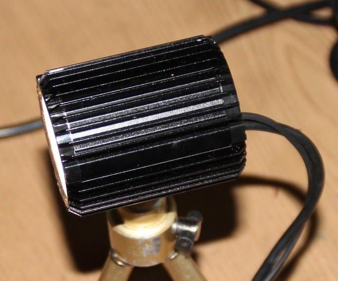 Easy 800-3000 Lumen LED Bike Light (or Video Light)