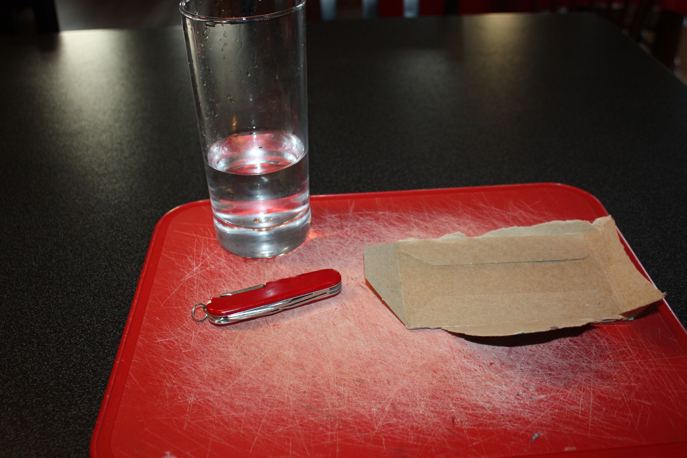 Cardboard and Water Magic Trick 4 Steps (with Pictures) Instructables