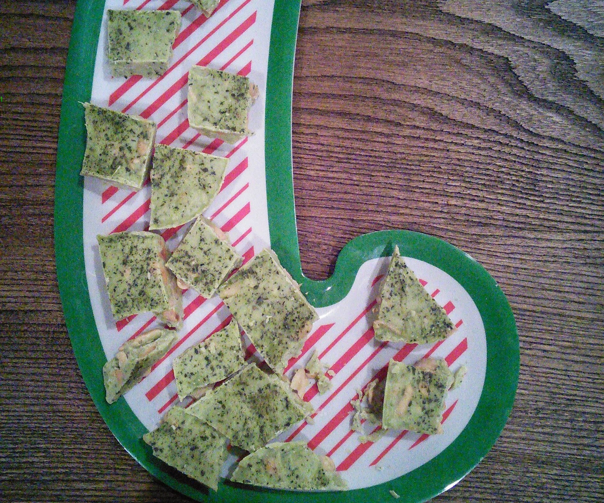 Green Tea Chocolate Bark With Peanuts