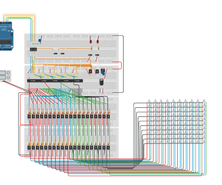 10x10 RGB Led Matrix 