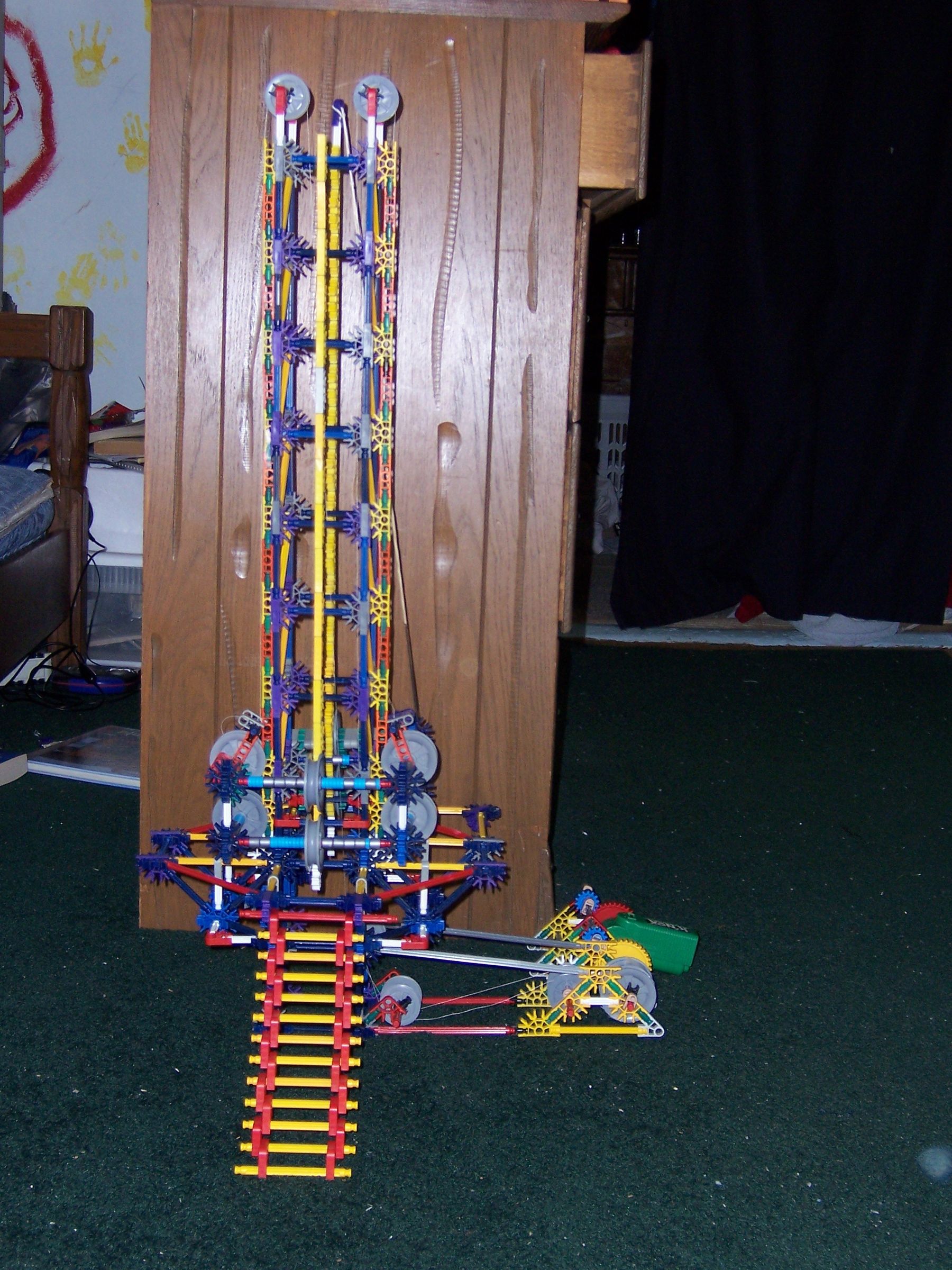 K'nex Drop Zone (no Instructions)