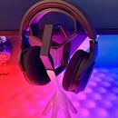 Floating Futuristic Headphone Stand Made With AI