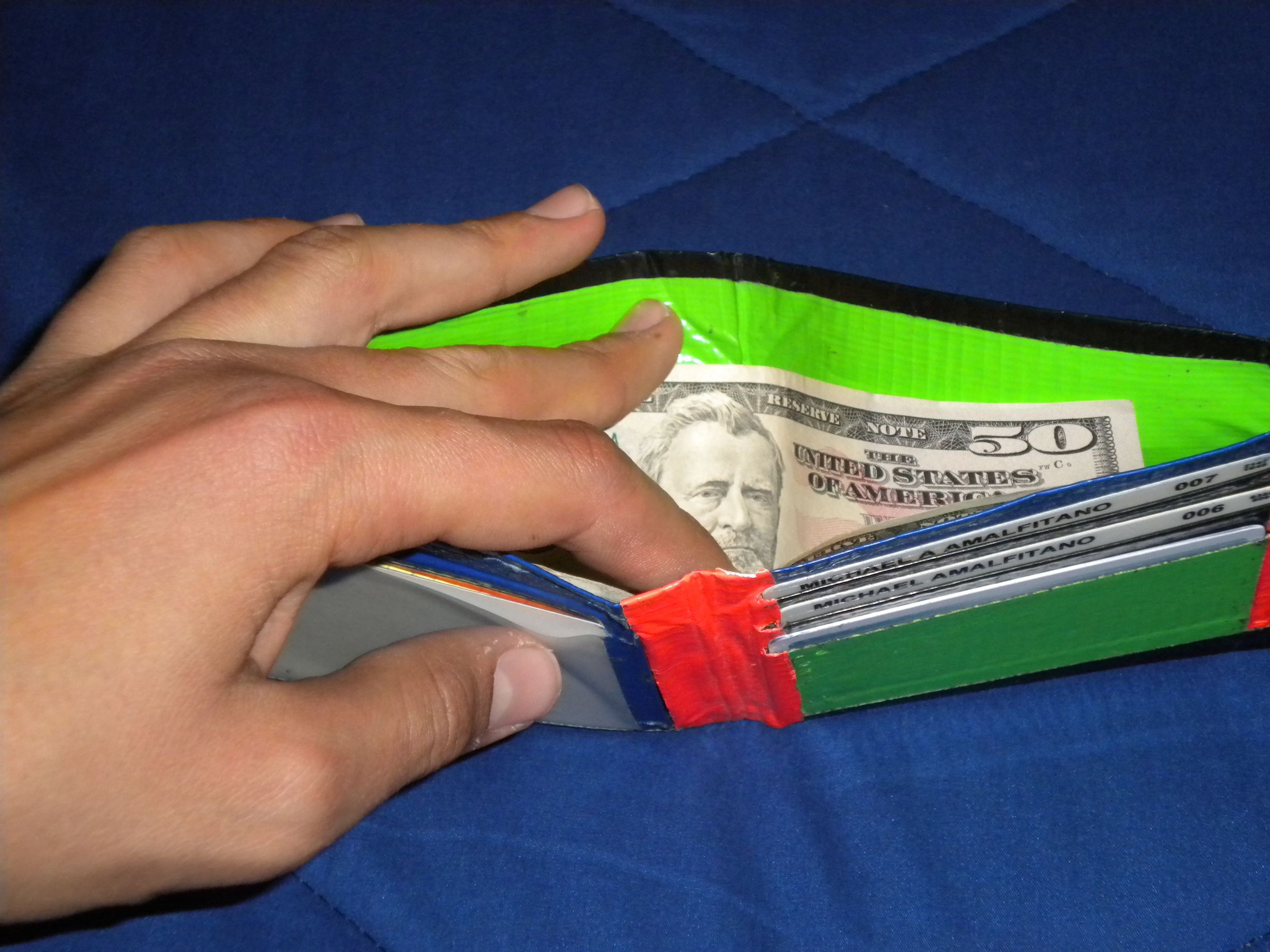 Duct Tape Wallet (the BEST One) Instructables