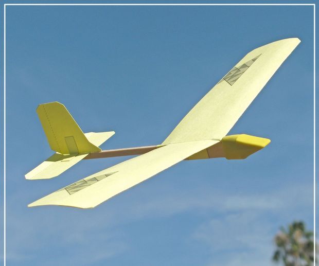 Pencil Eraser Popsicle Plane