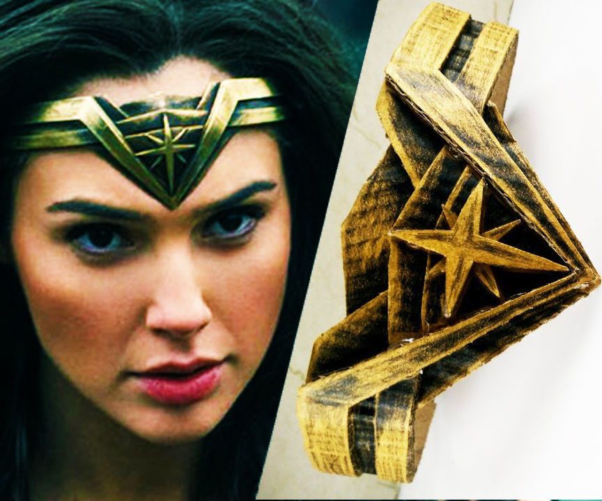 DIY Wonder Woman's TIARA Costume