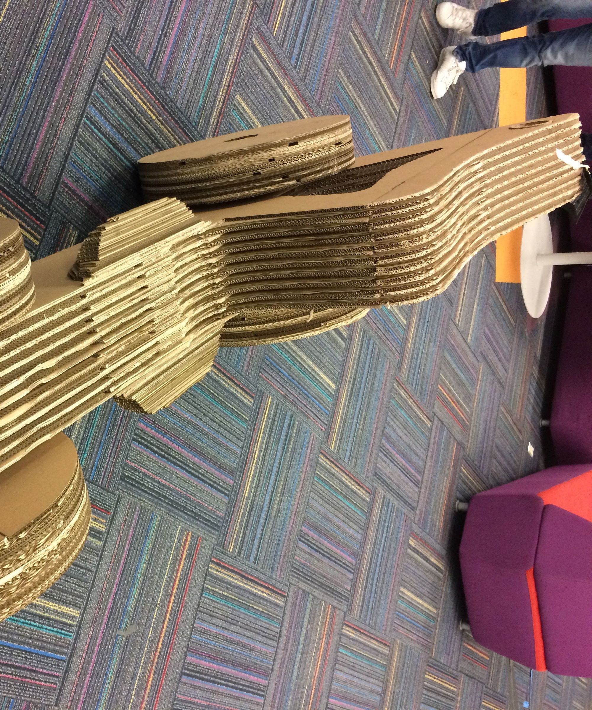 Cardboard Racing Car
