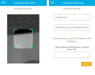 4. Scan the QRcode