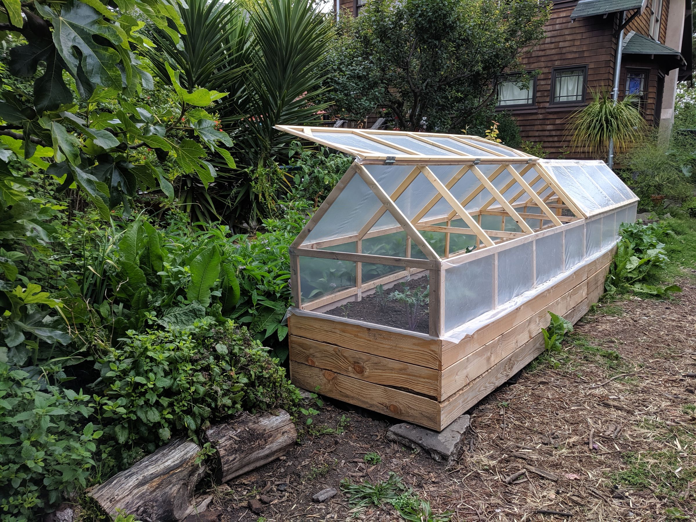 Raised Bed Greenhouse 5 Steps (with Pictures) Instructables