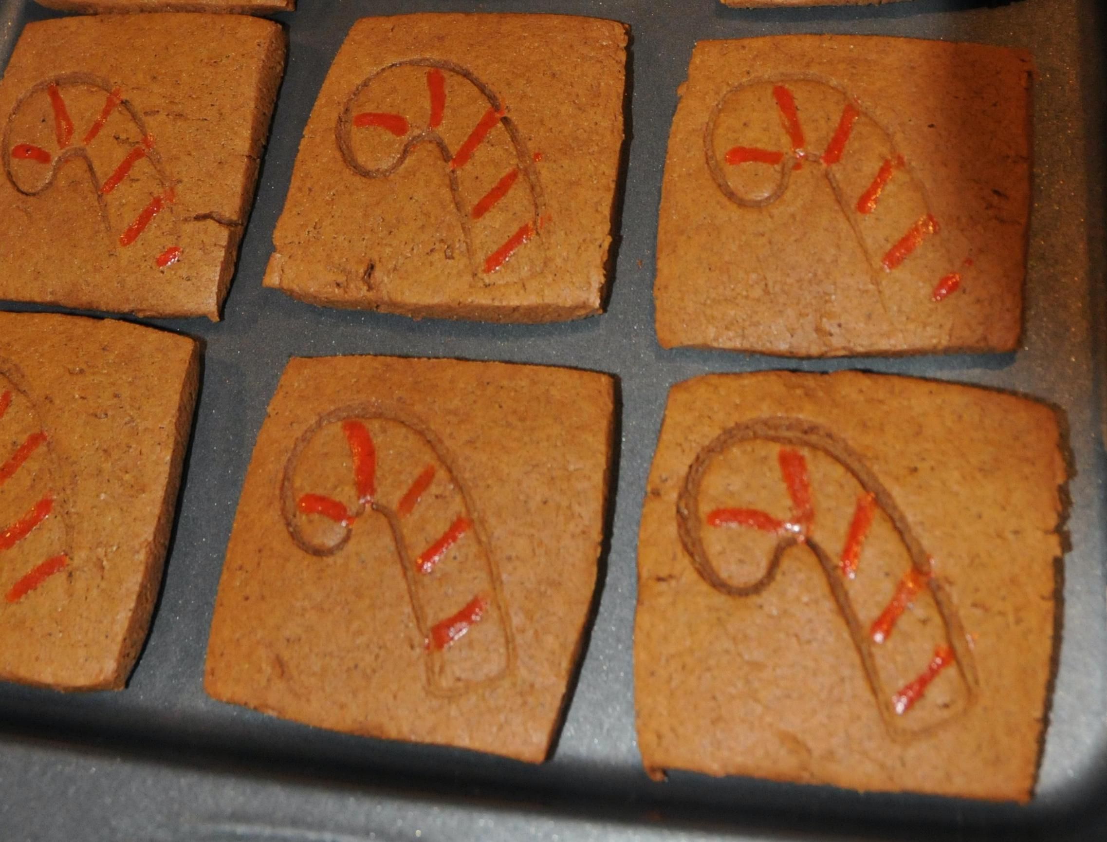 PAINTED GINGER COOKIES
