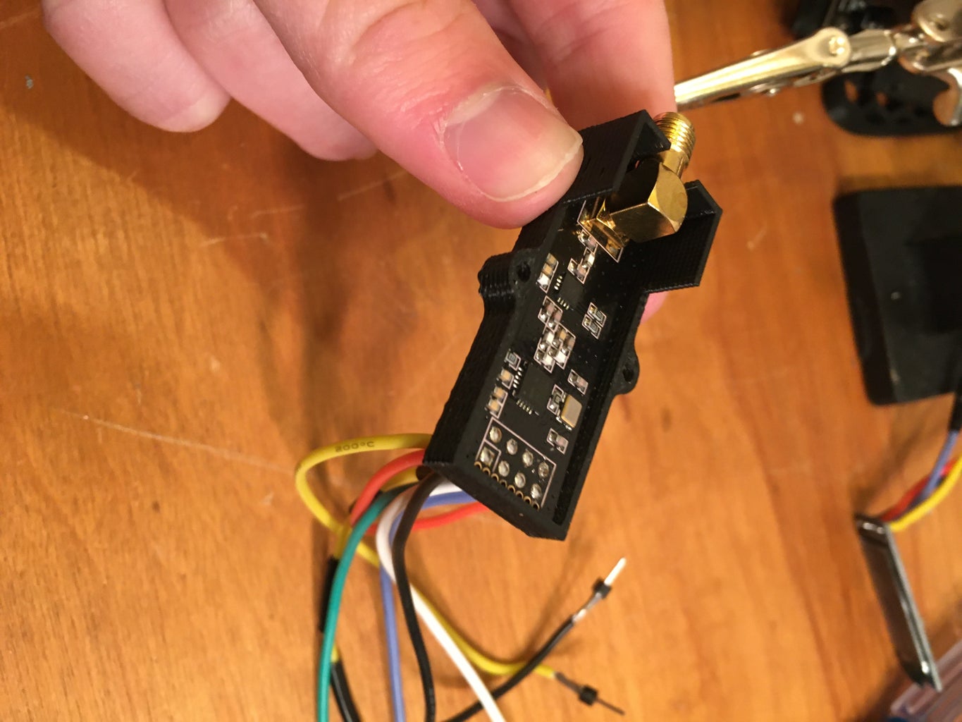 Assembly: Attach the NRF24L01 Enclosure to the Potentiometer Rack